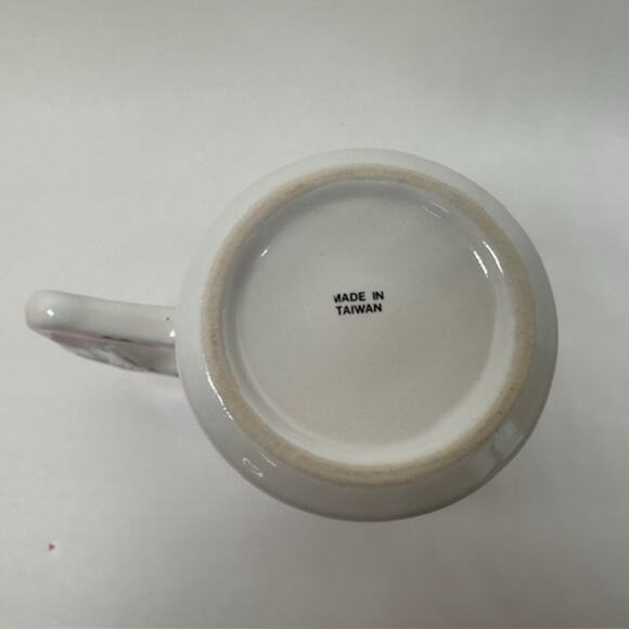 Toscany Collection Teddy Bear in Santa Hat Christmas Mug/Cup Stoneware 1980s VTG - Picture 11 of 16